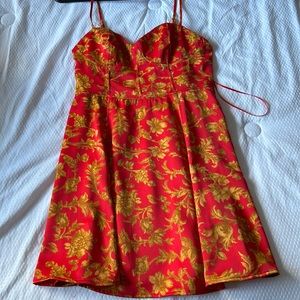 Urban outfitters Orion bustier mini dress